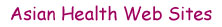 Asian Health Web Sites